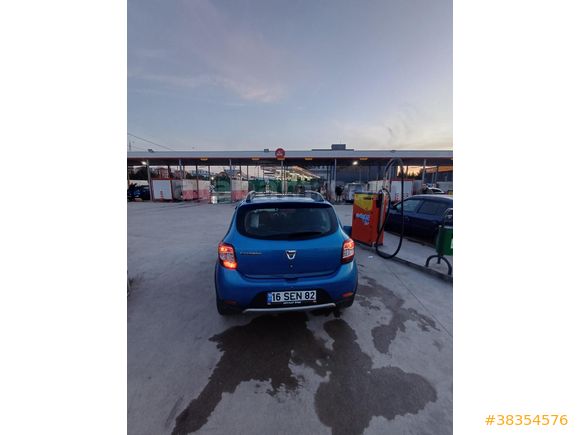 Sahibinden Dacia Sandero 1.5 dCi Stepway 2016 Model  61.000 km Mavi