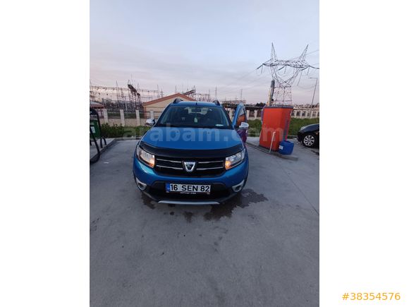 Sahibinden Dacia Sandero 1.5 dCi Stepway 2016 Model  61.000 km Mavi