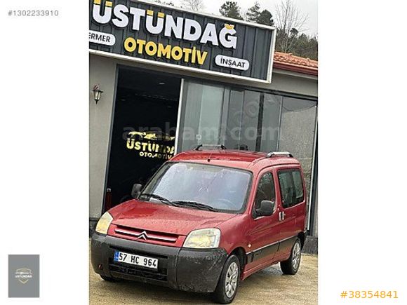 ÜSTÜNDAĞ'DAN 2006 CİTROEN BERLİNGO 1.9 D ÇİFT SÜRGÜ