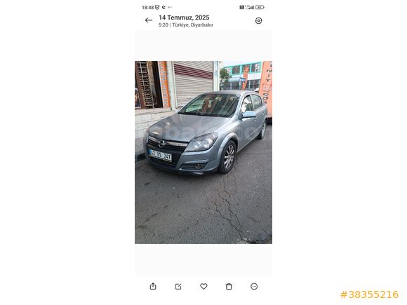 Sahibinden Opel Astra 1.6 Elegance 2005 Model 