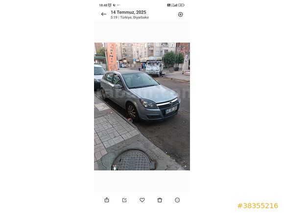 Sahibinden Opel Astra 1.6 Elegance 2005 Model 