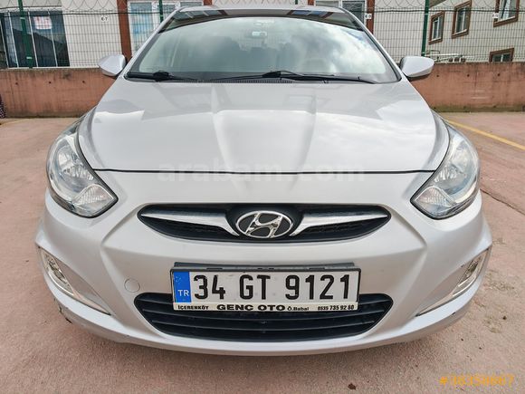 Hyundai Accent Blue 1.4 CVVT Mode 2012 Model 110.000 km Gri (Gümüş)(Eksper raporlu)