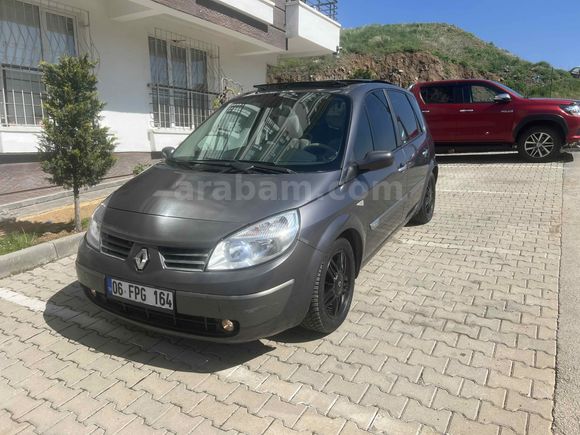 RENAULT SCENIC 2 SANRUFLU PRİVİLEGE 2005 MODEL 1.6 BENZİN + LPG