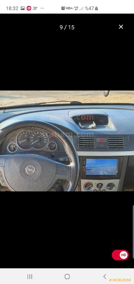 Sahibinden Opel Meriva 1.6 Enjoy 2006 Model Niğde 315.000 km Gri (Gümüş) 6