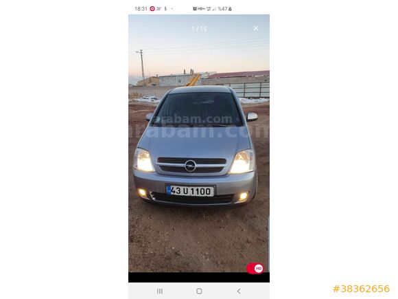 Sahibinden Opel Meriva 1.6 Enjoy 2006 Model   (OTOMATİK vites  )