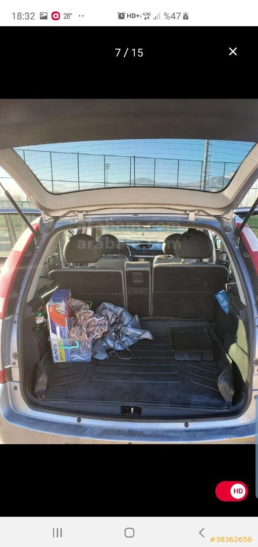 Sahibinden Opel Meriva 1.6 Enjoy 2006 Model Niğde 315.000 km Gri (Gümüş) 5