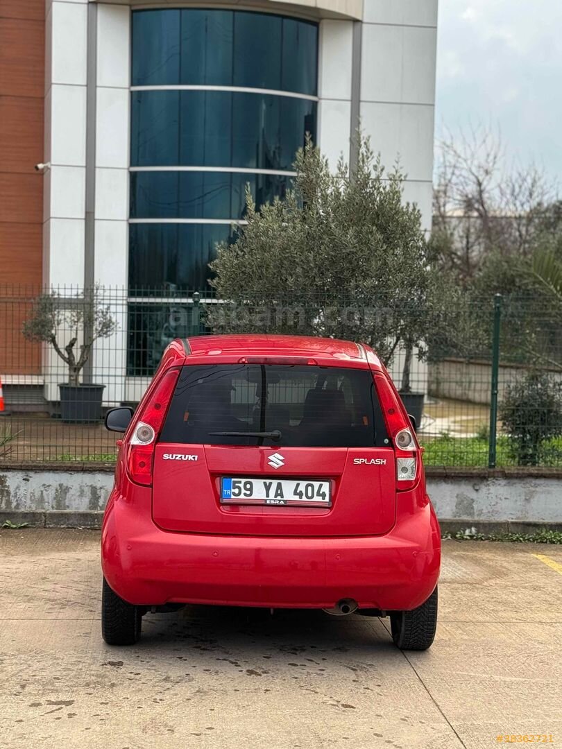 Sahibinden Suzuki Splash 1.2 GLS 2011 Model Kocaeli 70.000 km Kırmızı 4
