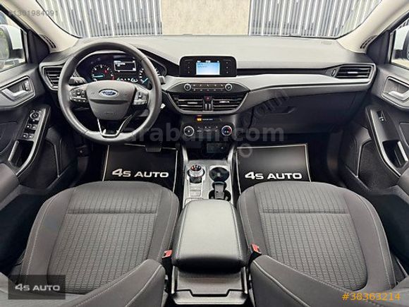 4S AUTO | 2021 FORD FOCUS TREND-X 1.5 TDCI 8AT OTOMATİK 46.000KM