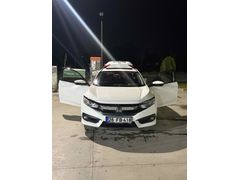 Sahibinden Honda Civic 1.6i VTEC Eco Elegance 2016 Model  2017 çıkışlı.Fabrikasyon benzin/lpg 106.000 km Beyaz