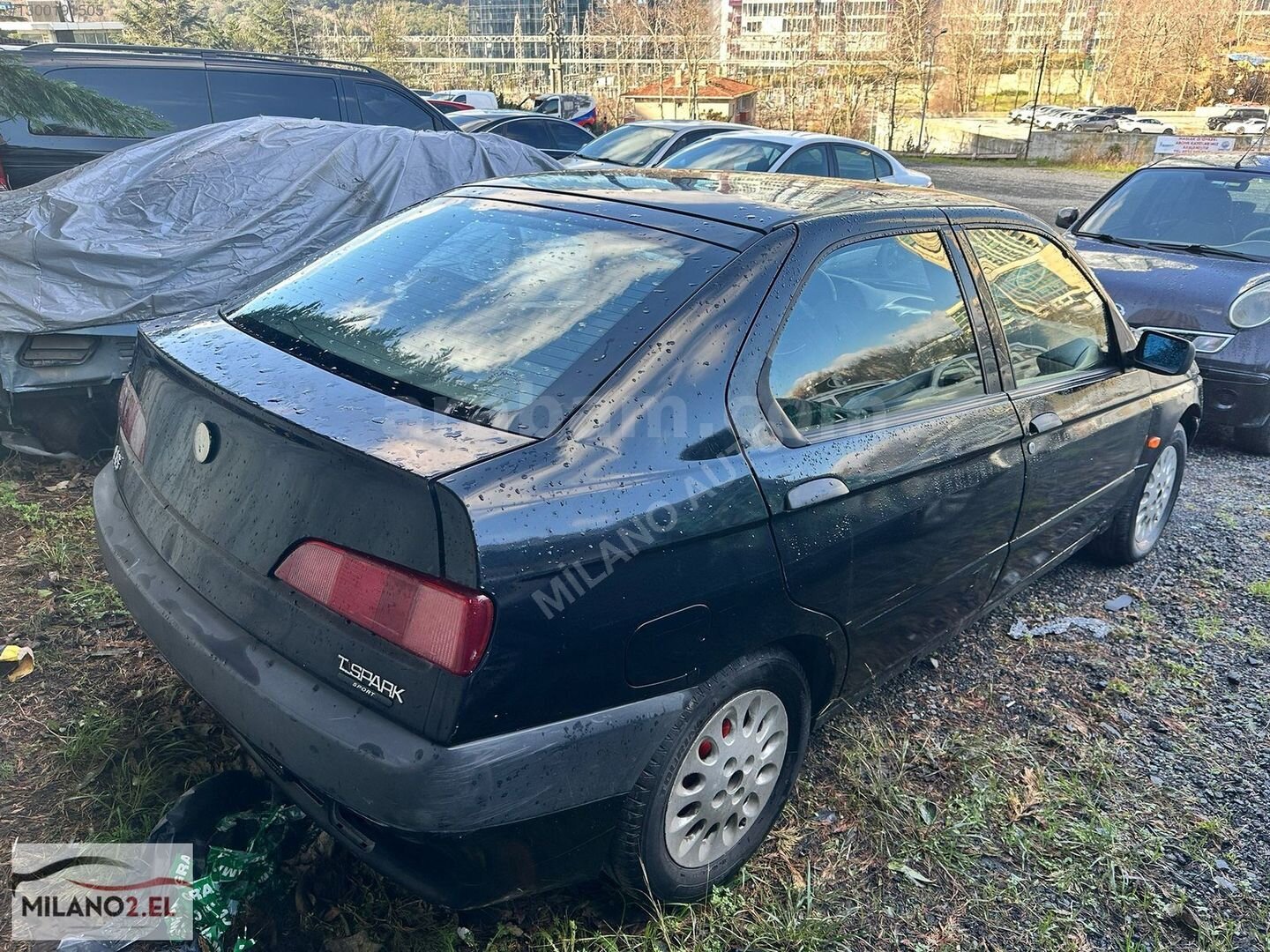 Galeriden Alfa Romeo 146 1.4 TS 1998 Model İstanbul 382.241 km Siyah 4