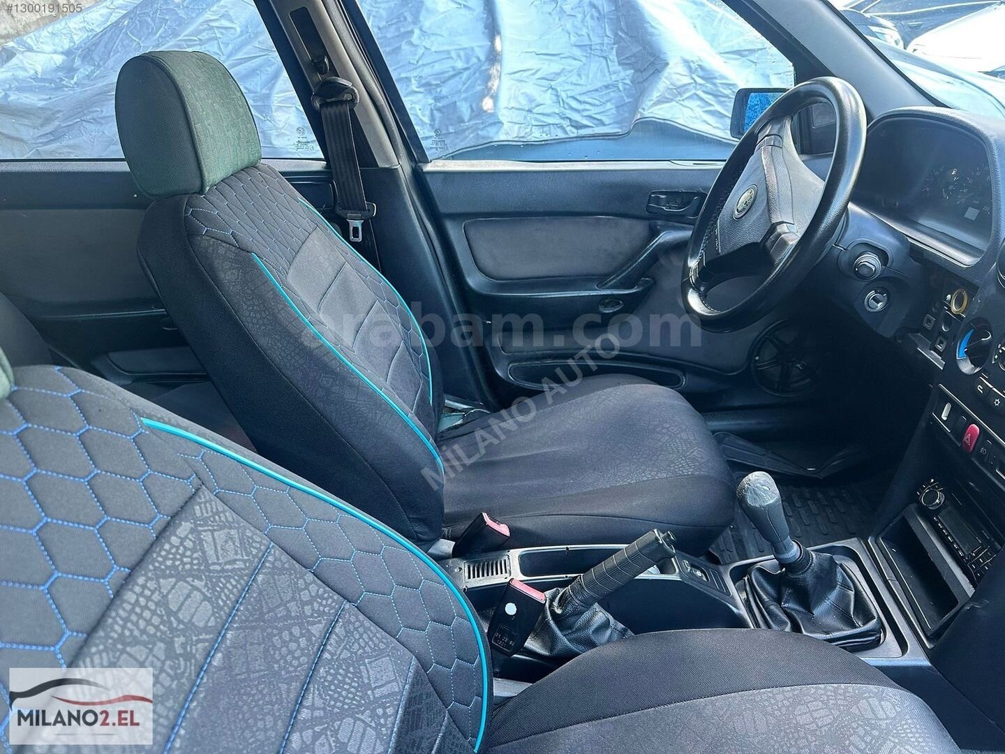 Galeriden Alfa Romeo 146 1.4 TS 1998 Model İstanbul 382.241 km Siyah 6
