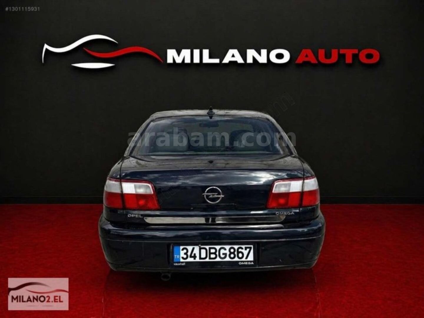 Galeriden Opel Omega 2.5 Elegance 2000 Model İstanbul 292.000 km Lacivert 5