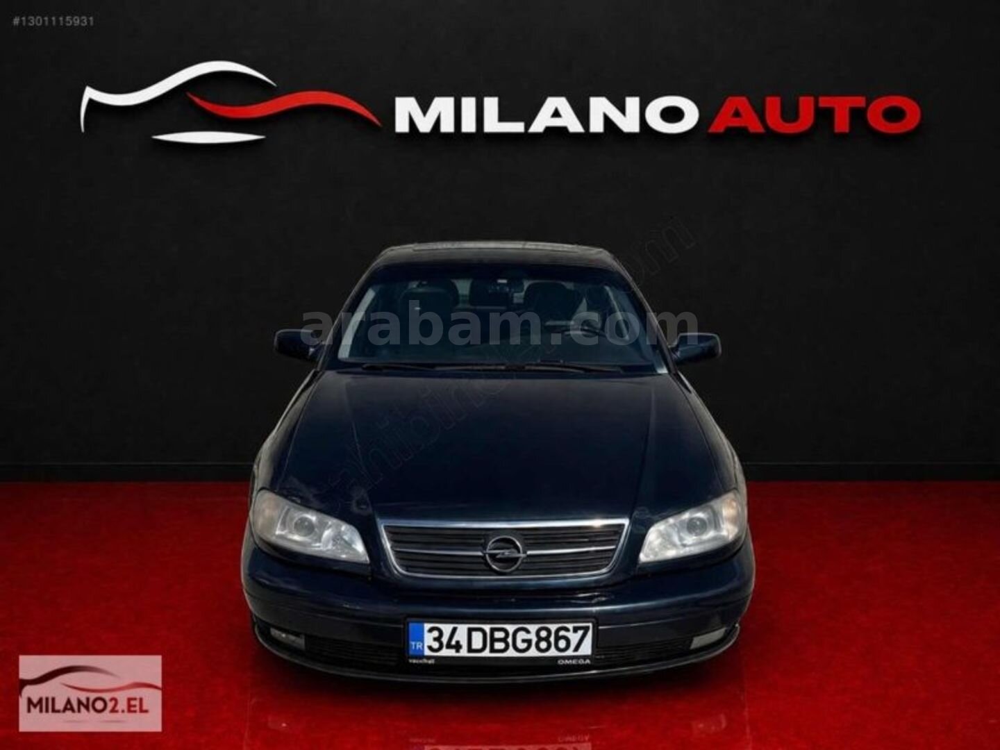 Galeriden Opel Omega 2.5 Elegance 2000 Model İstanbul 292.000 km Lacivert 2