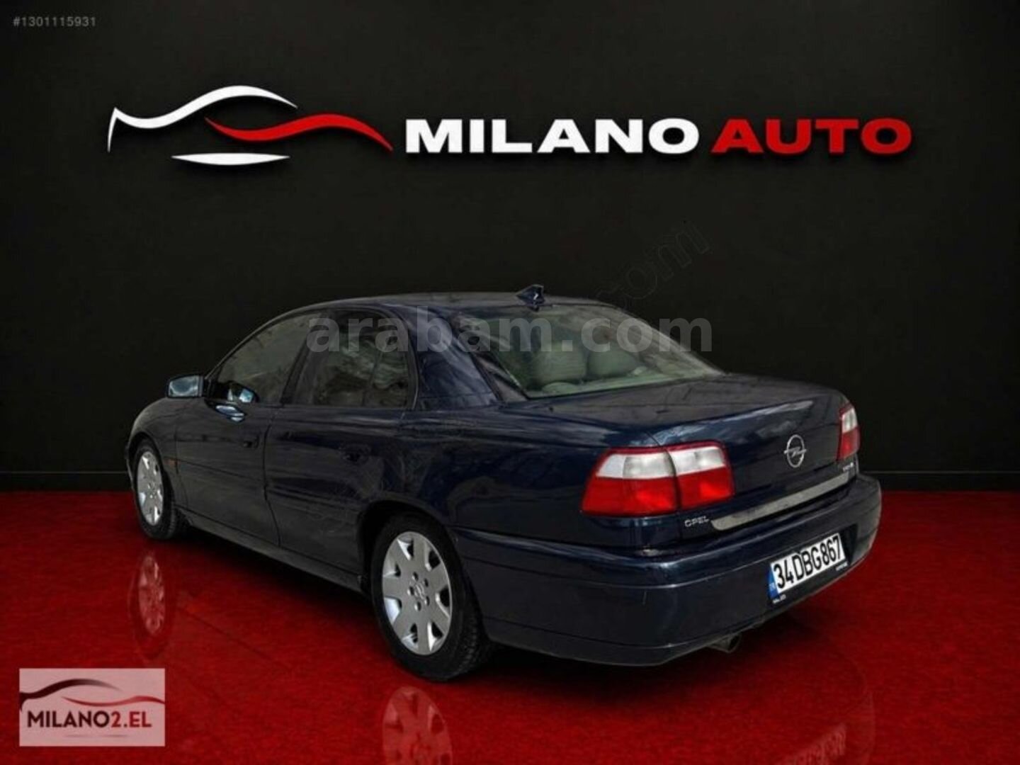 Galeriden Opel Omega 2.5 Elegance 2000 Model İstanbul 292.000 km Lacivert 6