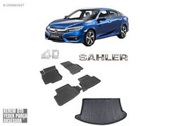 HONDA CİVİC HAVUZ PASPAS VE BAGAJ HAVUZ SETİ SAHLER