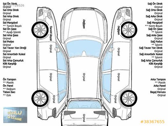Galeriden Opel Corsa 1.2 T Ultimate 2020 Model Mersin 67.000 km