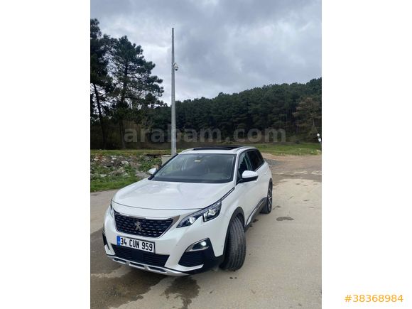 Peugeot 5008 Mayıs 2020 Trafiğe Çıkış EAT8 7 Koltuklu F1 Direksiyon Joystick Vites 