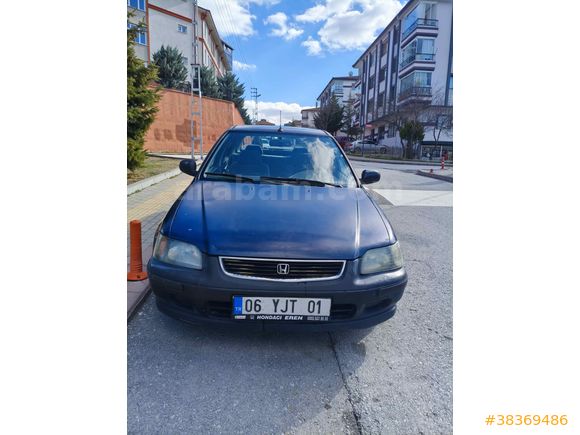  Honda Civic 1.4i 1997 Model temiz dosta gider sorunsuz düğün yapacağım için satılık  çoğu yeri güneş yanığı yedek anahtar mevcut  