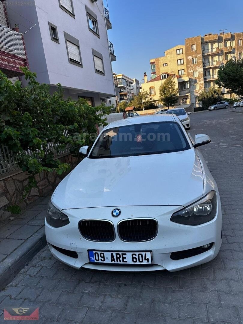 Galeriden BMW 1 Serisi 116i Comfort 2014 Model Aydın 198.000 km Beyaz 2