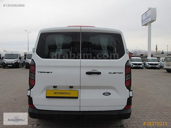 BÜYÜKSOYLU'DAN 2023 FORD CUSTOM 11+1 MİNİBÜS AC