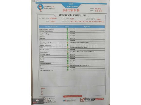 ACY AUTO'DAN TEMİZ OTOMATİK ASTRA