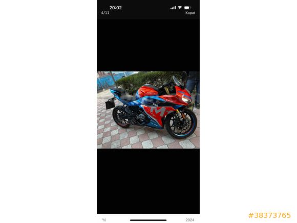 Sahibinden CFmoto 250SR 