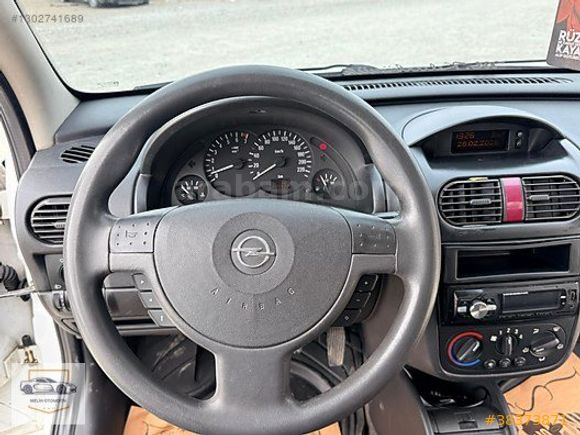 2005 MODEL OPEL CORSA TERTEMİZ SADECE:213 BİNDE KLİMALI