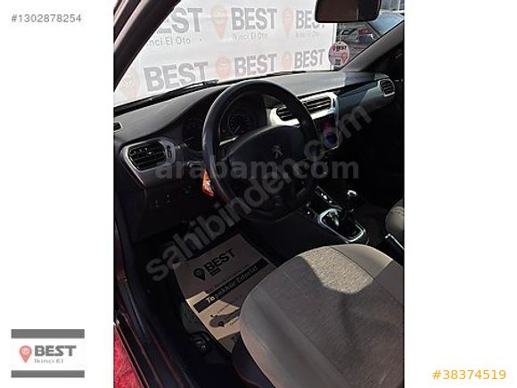 BEST 2.EL'DEN %0 FAİZ ORANI İLE HATASIZ PEUGEOT 301 ACTIVE(2018)