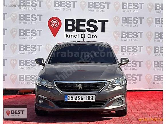 BEST 2.EL'DEN %0 FAİZ ORANI İLE HATASIZ PEUGEOT 301 ACTIVE(2018)