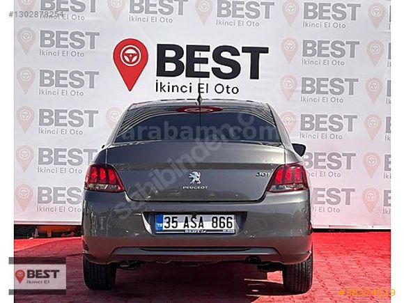 BEST 2.EL'DEN %0 FAİZ ORANI İLE HATASIZ PEUGEOT 301 ACTIVE(2018)