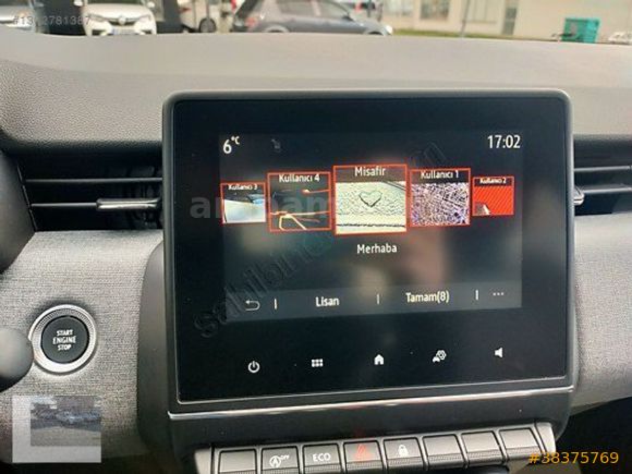 2025 RENAULT CLİO 1.0 TCE EVOLUTİON X- TRONIC Ç.CANT 27000 KM