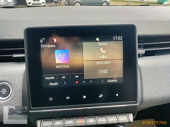 2025 RENAULT CLİO 1.0 TCE EVOLUTİON X- TRONIC Ç.CANT 27000 KM
