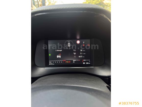 Sahibinden Opel Corsa 1.2 T Elegance 2023 Model cam tavan Kırmızı
