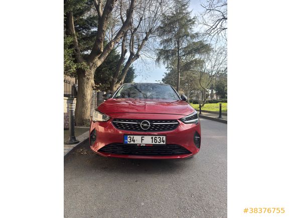 Sahibinden Opel Corsa 1.2 T Elegance 2023 Model cam tavan Kırmızı