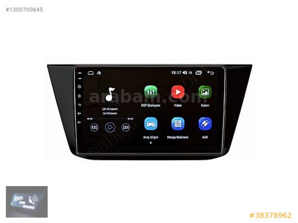 VW TİGUAN 2/32 ANDROİD MULTİMEDYA KABLOSUZ CARPLAY &ANDROİD AUTO