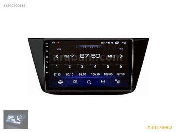 VW TİGUAN 2/32 ANDROİD MULTİMEDYA KABLOSUZ CARPLAY &ANDROİD AUTO