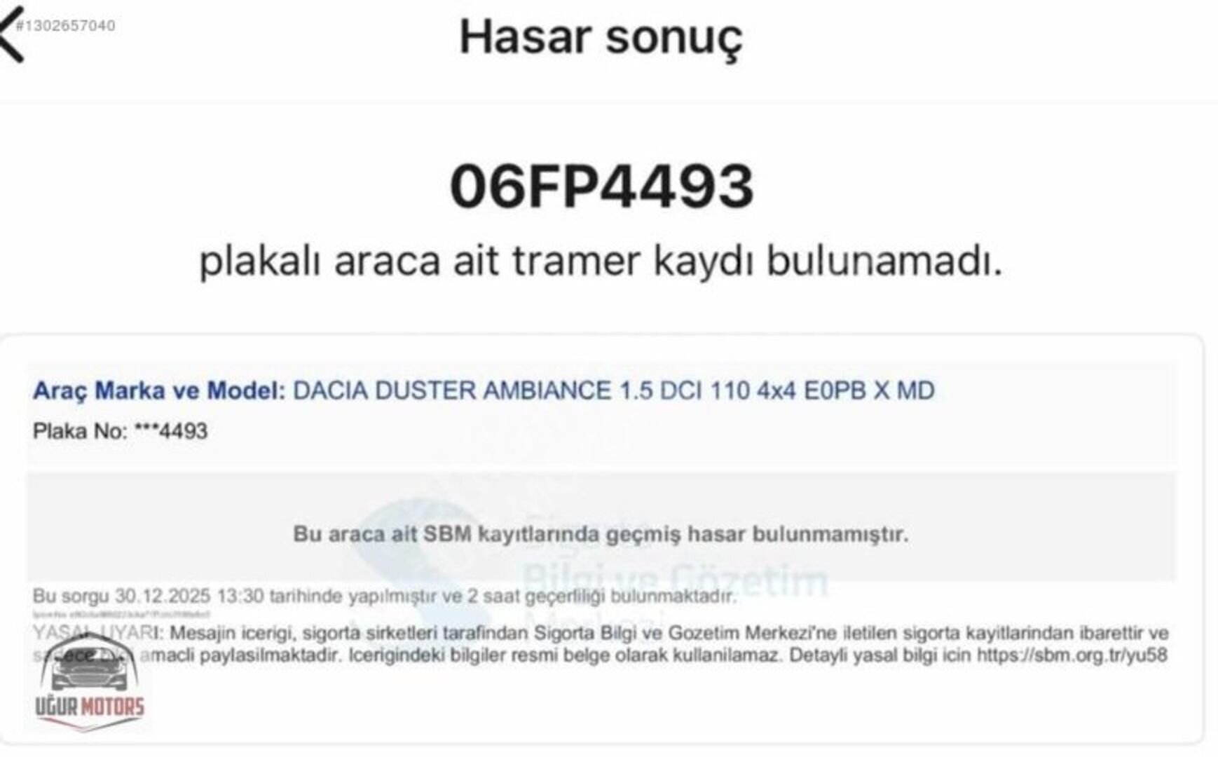 4x4 Dacia duster 2015 model değişensiz hasar kayıtsız 2