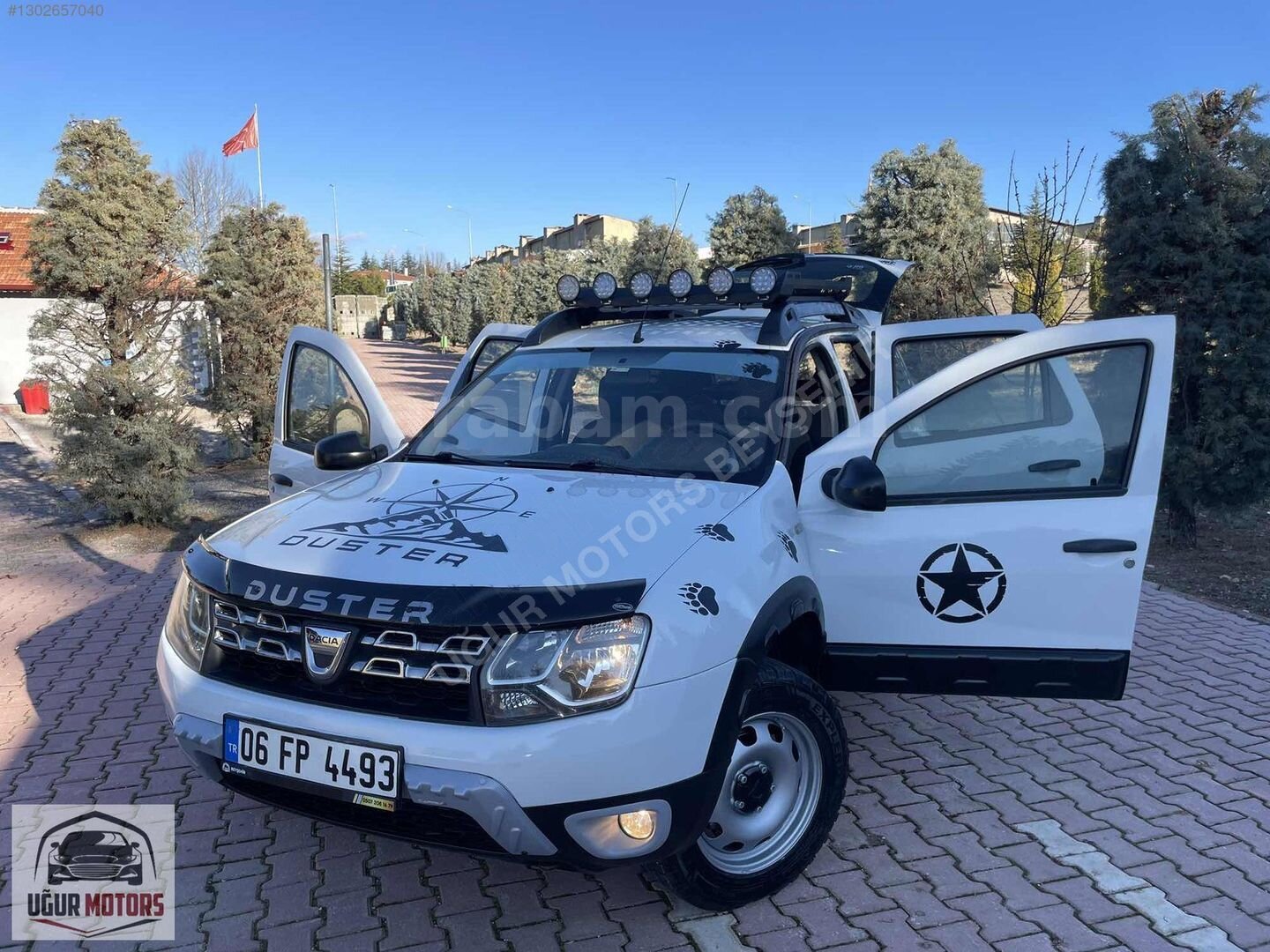 4x4 Dacia duster 2015 model değişensiz hasar kayıtsız 1
