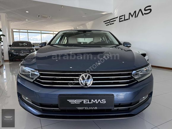 2017 VW. PASSAT 1.6 TDI BMT DSG COMF. TEK SAHİP- MAVİ / BEYAZ