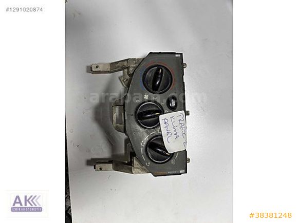 renault trafıc 2 klima kontrol paneli