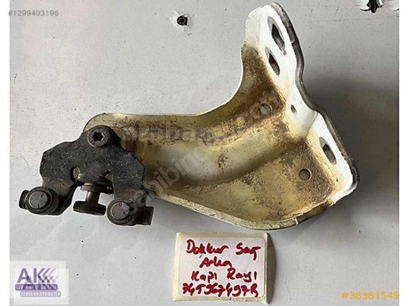 dacia dokker sağ arka sürgülü kapı rayı komple