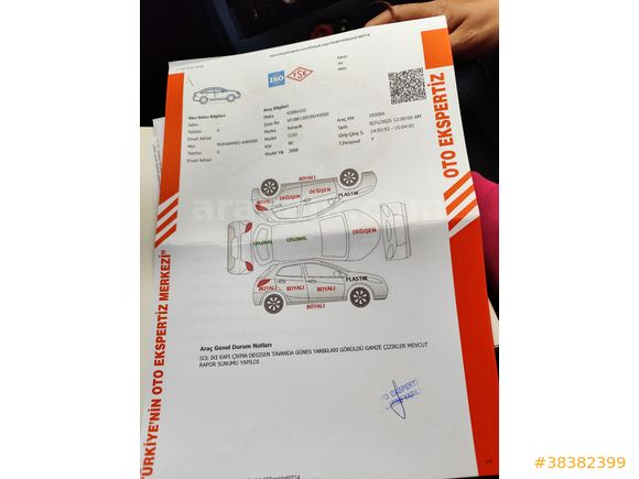 Sahibinden Renault Clio 1.2 Expression 2008 Model Konya
