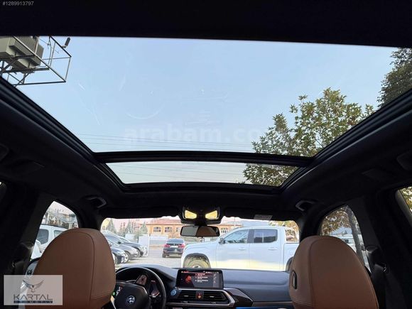 2021 BMW İX3 eDrive30 İMPRESSİVE İÇİ TABA BOYASIZ KARTAL AUTO