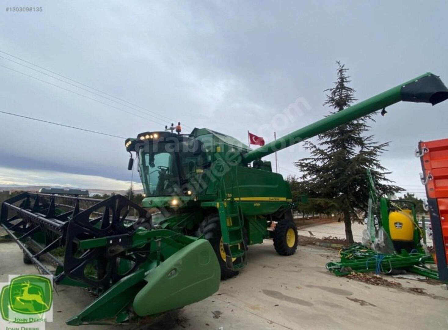 2014 MODEL JOHN DEERE T550 BİÇERDÖVER SATILIKTIR.