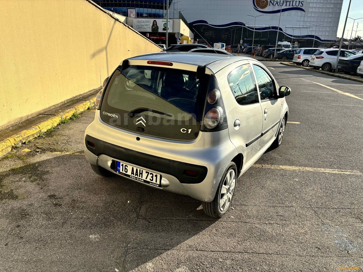Sahibinden Citroen C1 1.0 SX Sensodrive 2011 Model İstanbul 118.000 km Gri 6