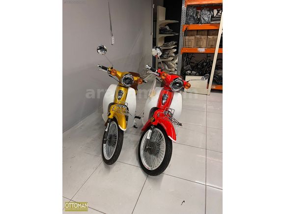 GEBZE OTTOMAN MOTOR'DAN FALCON RETRO 50 SUPER CUB!