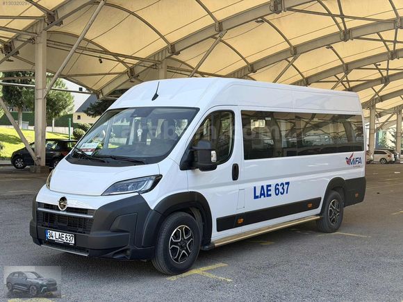 2025 OPEL MOVANO 29.000 km'de HATASIZ + SERVİS PLAKASI