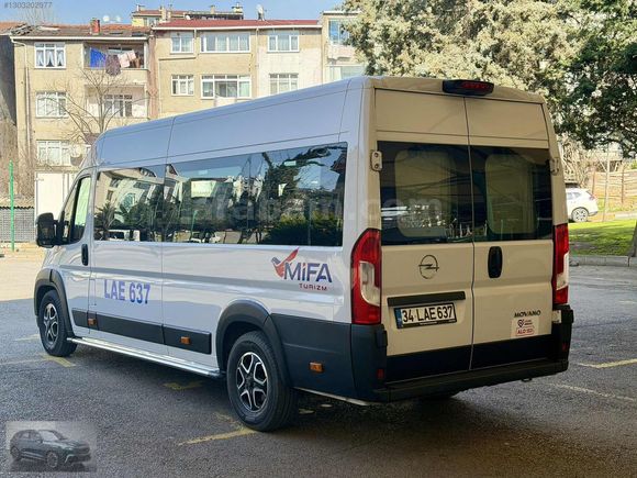 2025 OPEL MOVANO 29.000 km'de HATASIZ + SERVİS PLAKASI