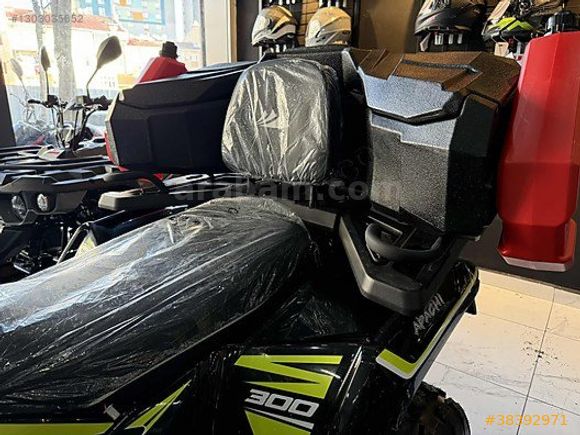 FATİH MOTOR & ATV'DEN APACHİ TERRA X 300 TAKAS, KARGO VE TAKSİT