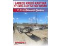 6 AY SIFIR FAİZ KOÇASLANLAR2'DE OTOKAR 45-40-20 FT KONTEYNER